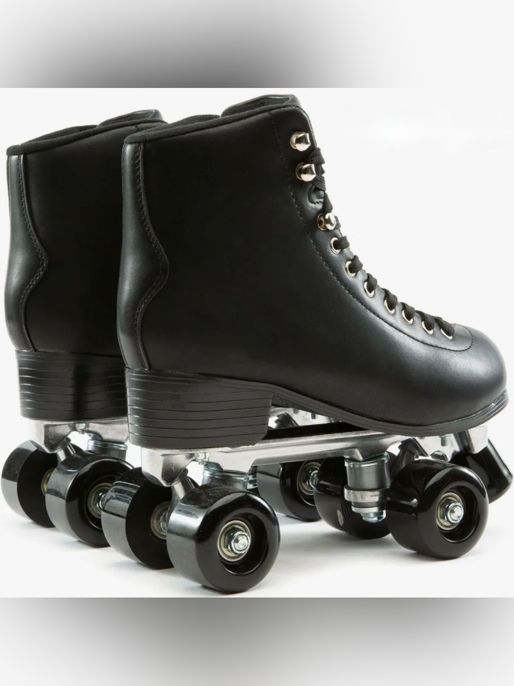 Francesca's Cosmic Black High-Top Quad Roller Skate